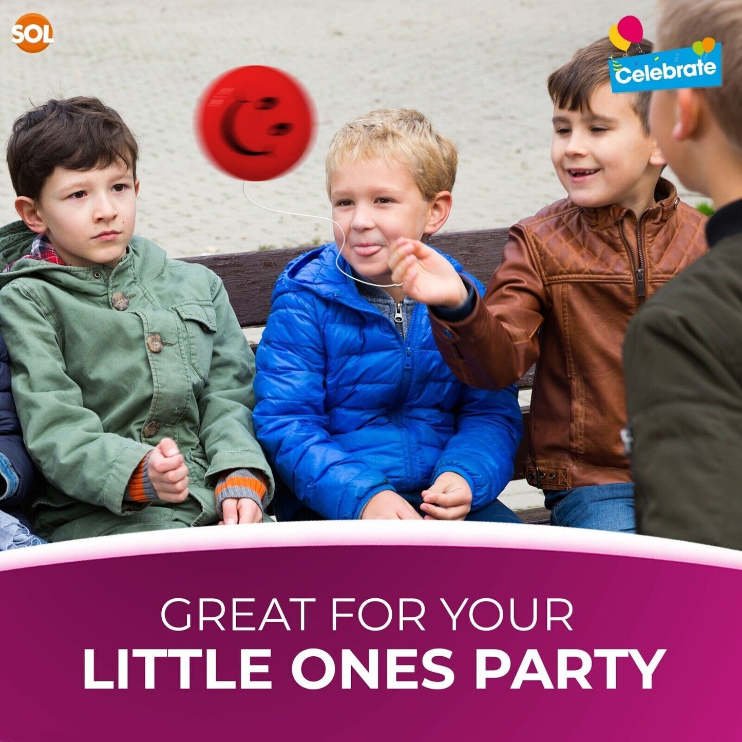 Mini YoYo Kids Toy Stunt Trick | Party Bag Fillers & Loot Fun | 12 Pack