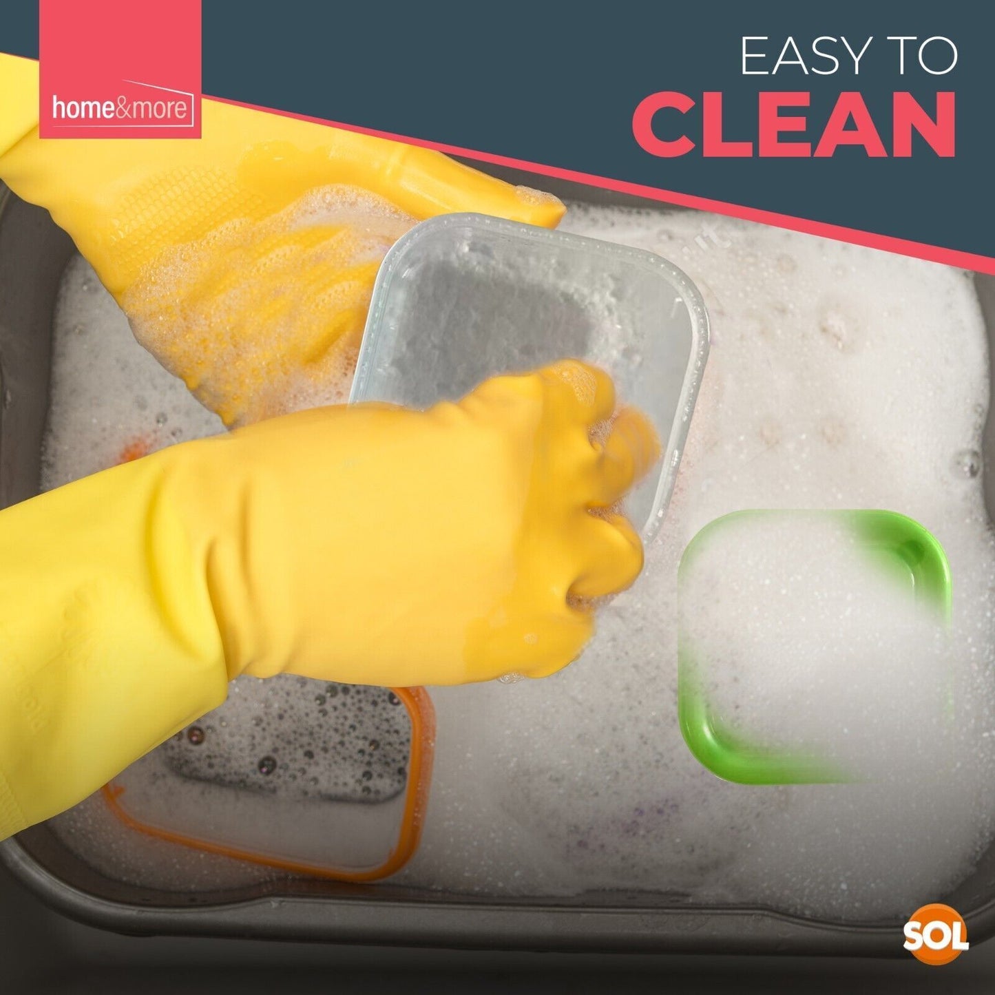 Mini Plastic Storage Containers | Clear Small Boxes | 24 Pack