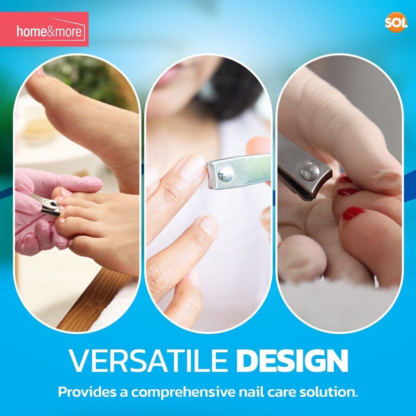 Toe Nail Clippers Heavy Duty Manicure Pedicure Set