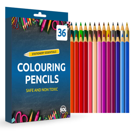 Colouring Pencils Artist Therapy Kids Adult Set | 36 Pack