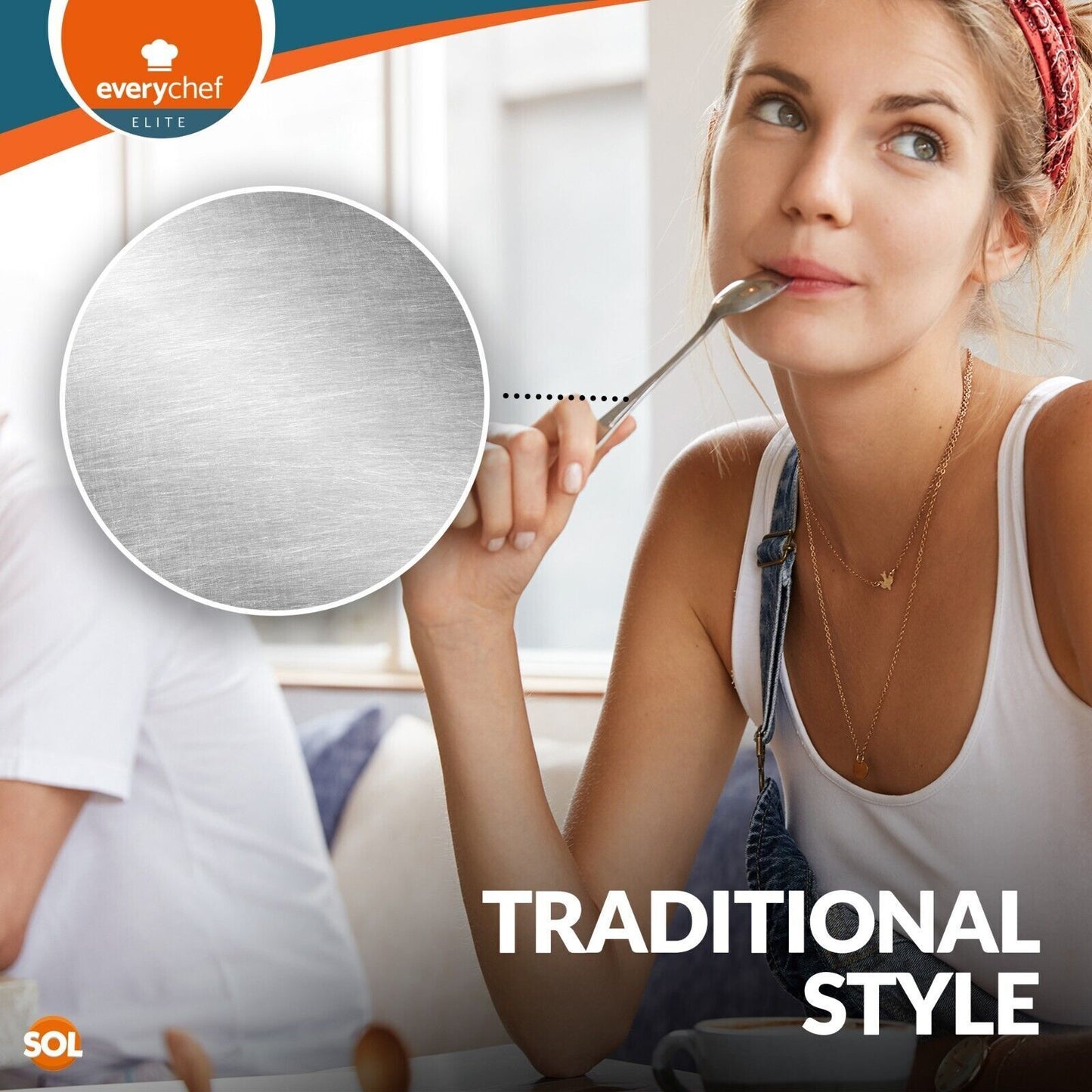 Stainless Steel Tea Spoons | Quality Cutlery Set | 6 Pack