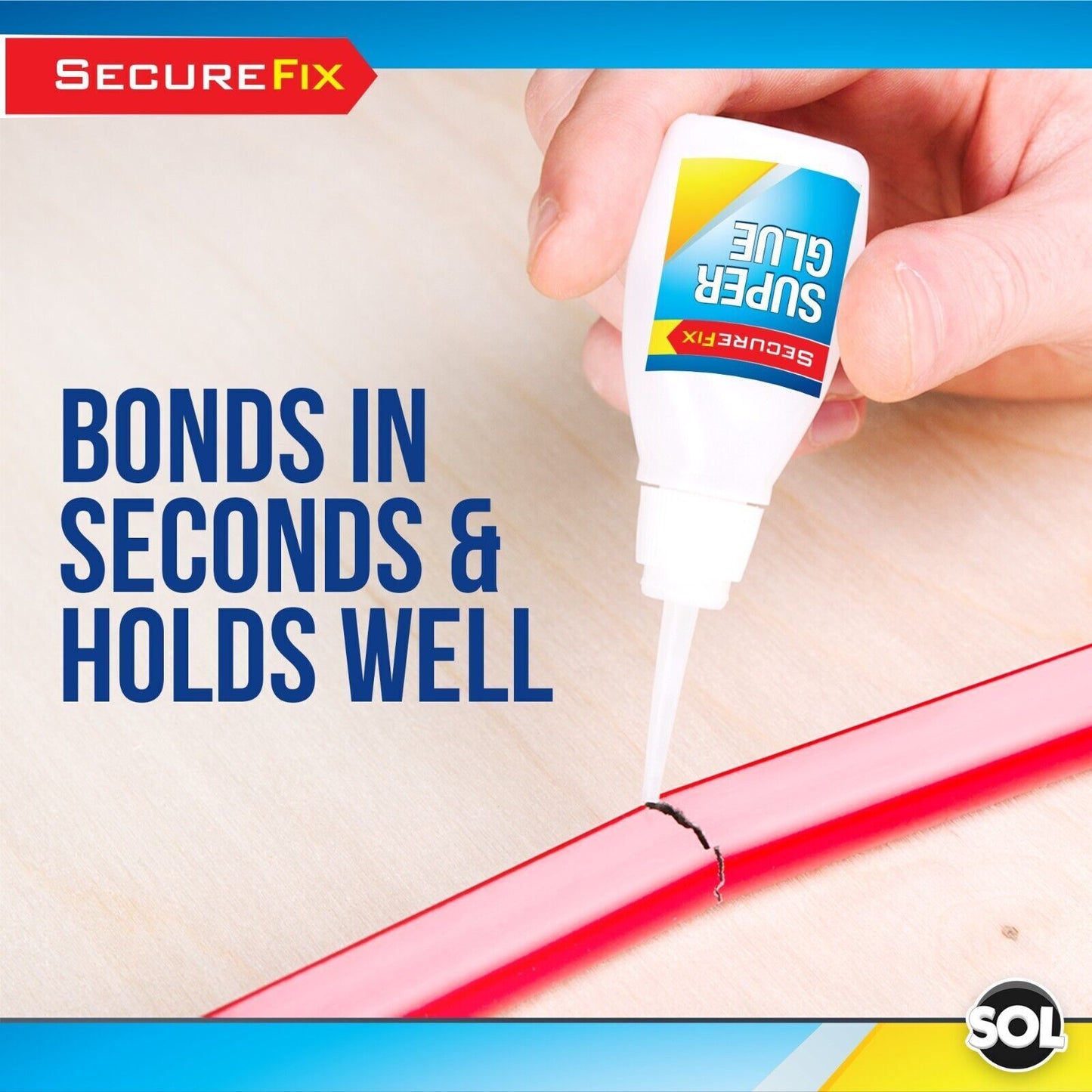 Super Glue Extra Strong Bond 20g | Premium Adhesive Plastic Rubber Leather Wood
