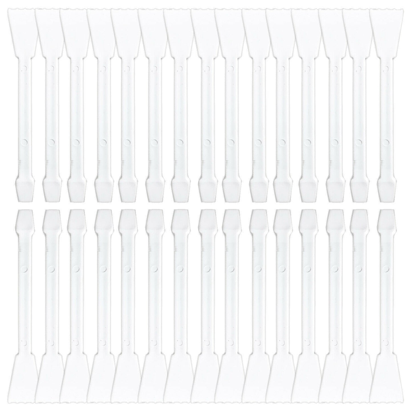 Glue Spreaders Plastic PVA Adhesive Sticks | White | 30 Pack