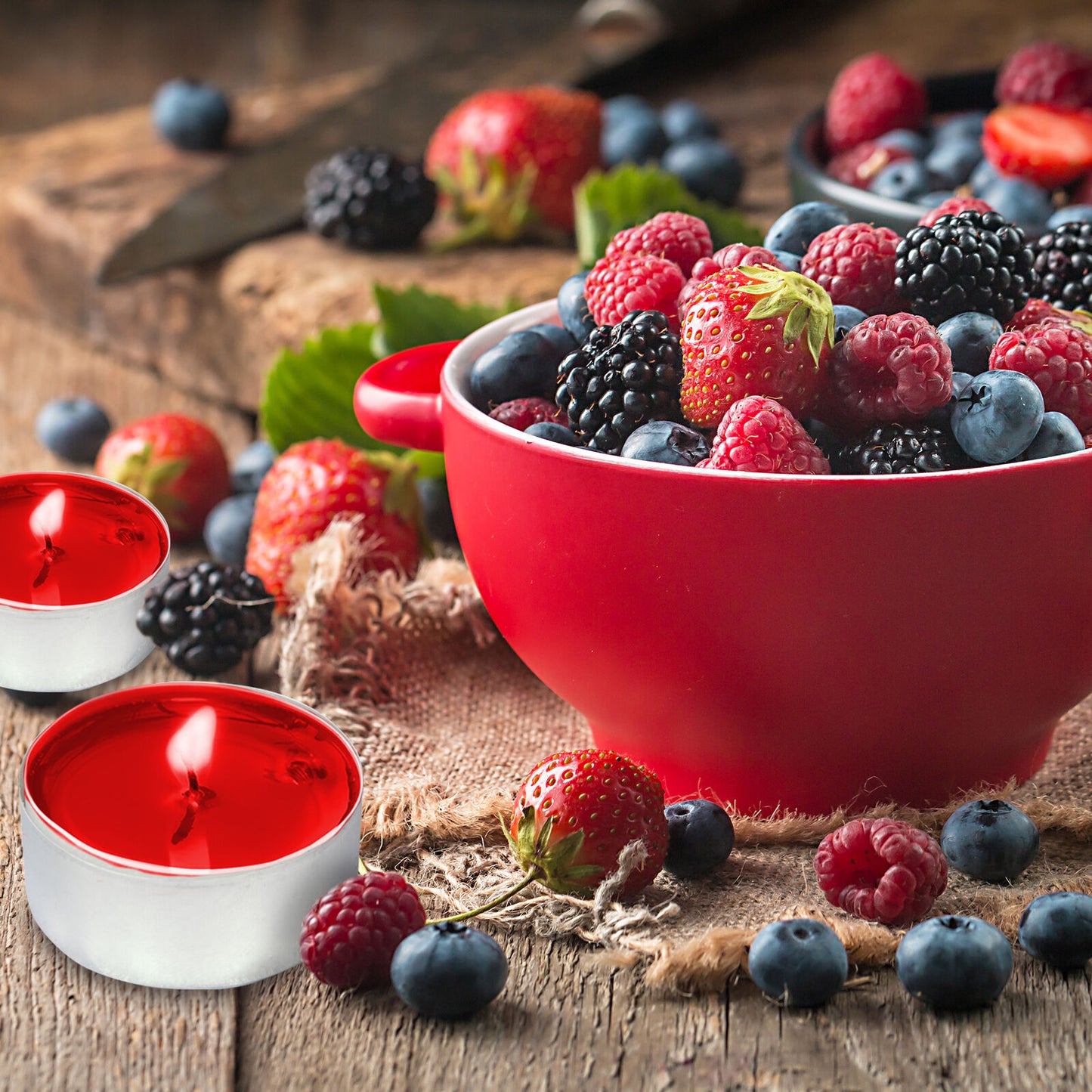 Scented Tea Light Candles | 4 Hour Burn Fragrance | 75 Pack