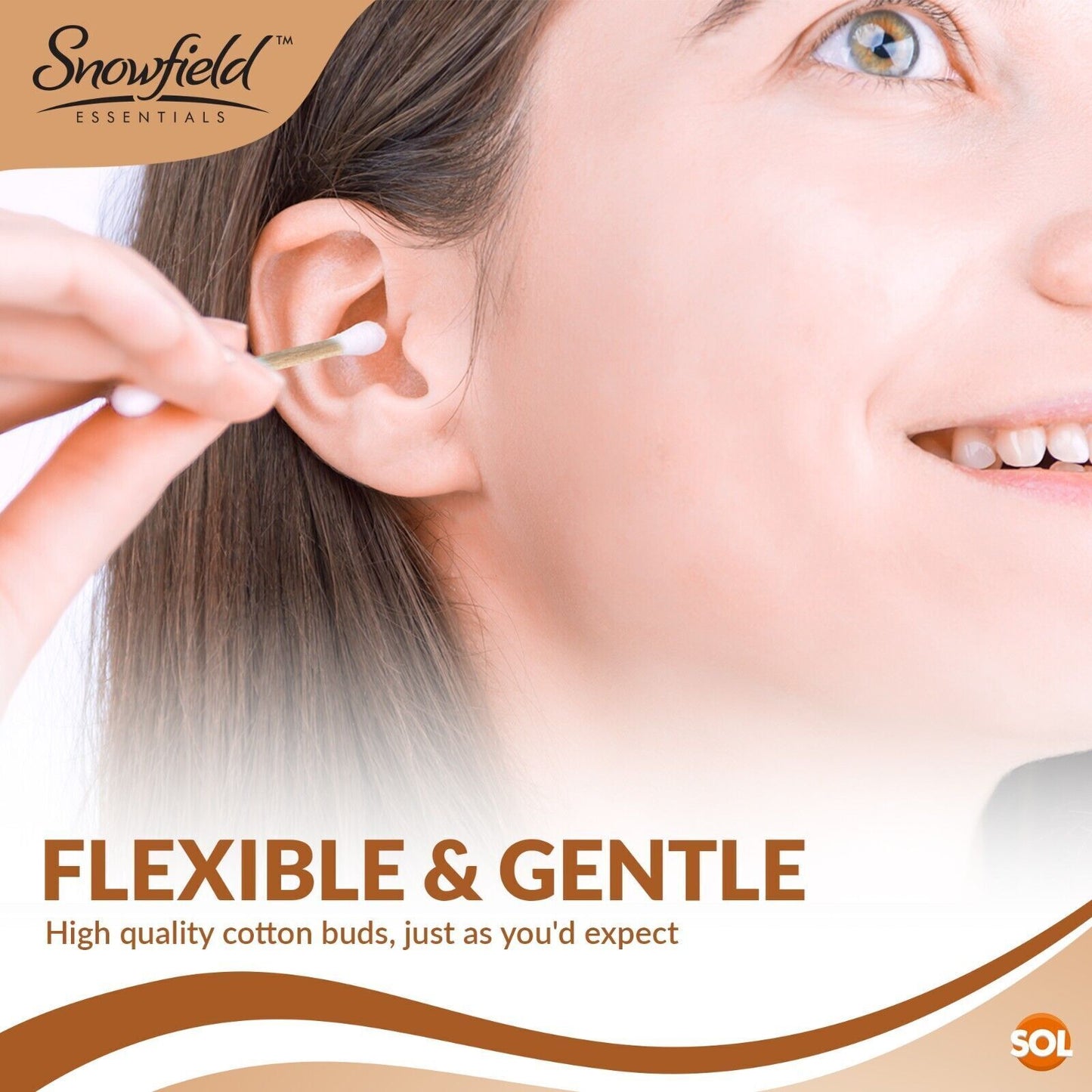 Bamboo Cotton Buds | Wooden Biodegradable Ear Swabs | 1200 Pack