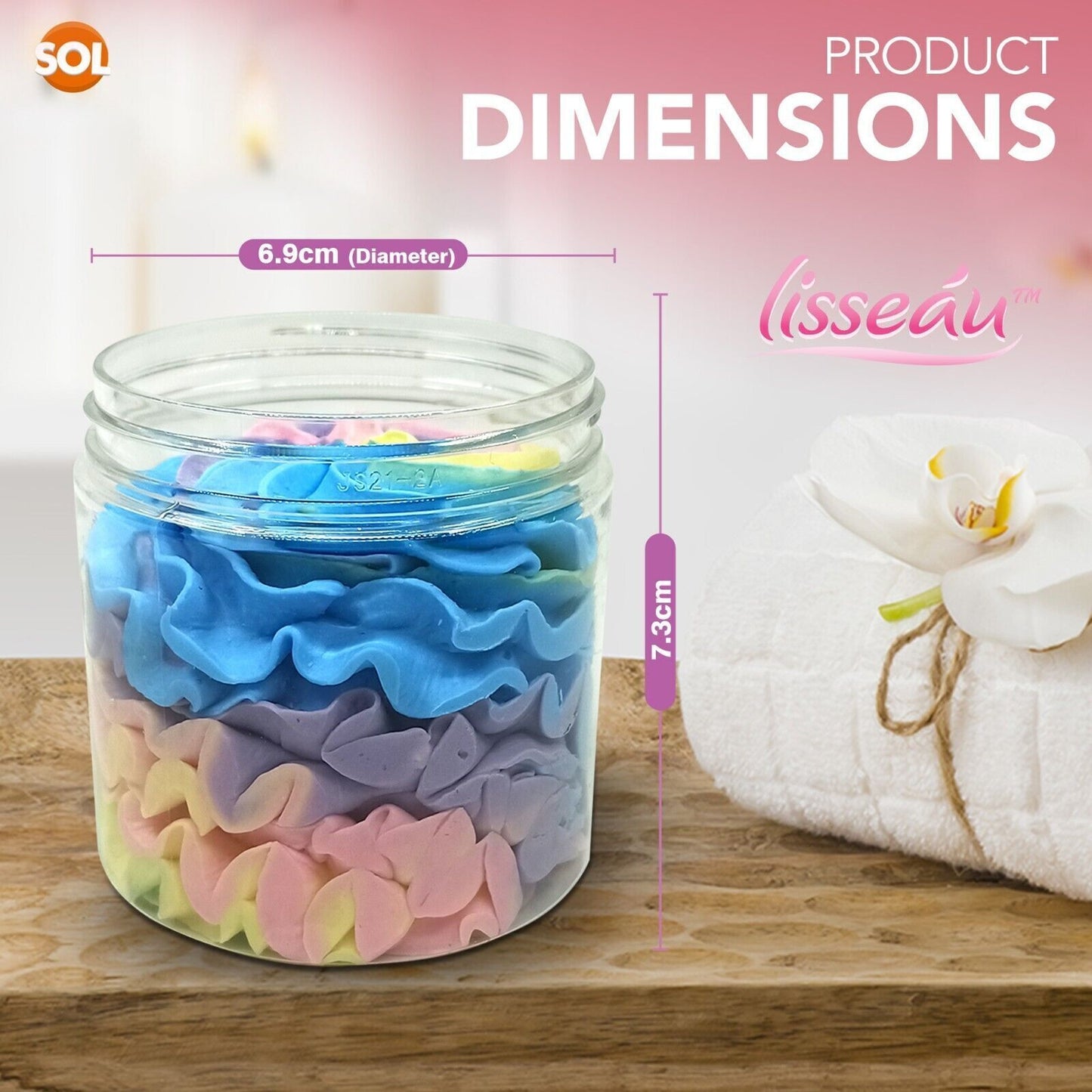 Whipped Soap Shower Fluff | Shea Butter Berry Blossom | 190g