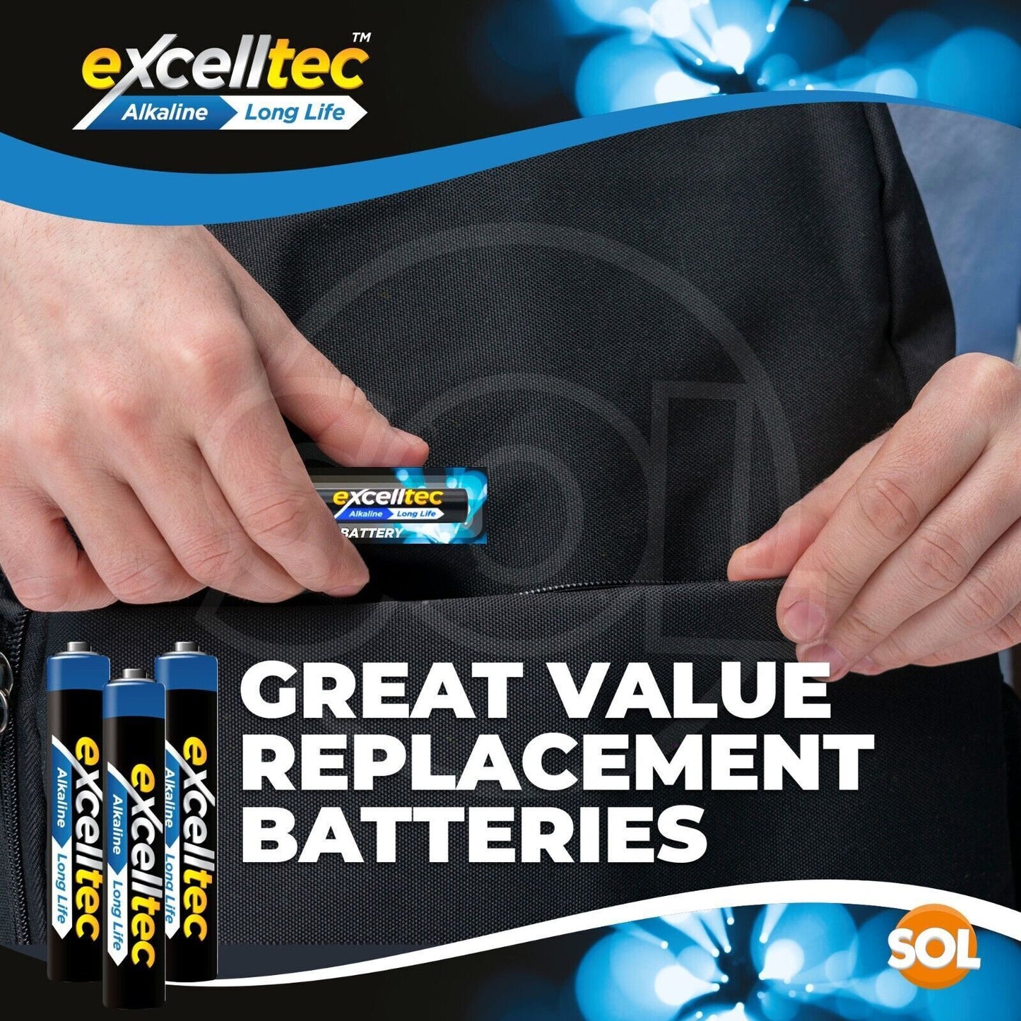 AAAA Batteries Alkaline 10 Pack 1.5V LR61 E96 MN2500