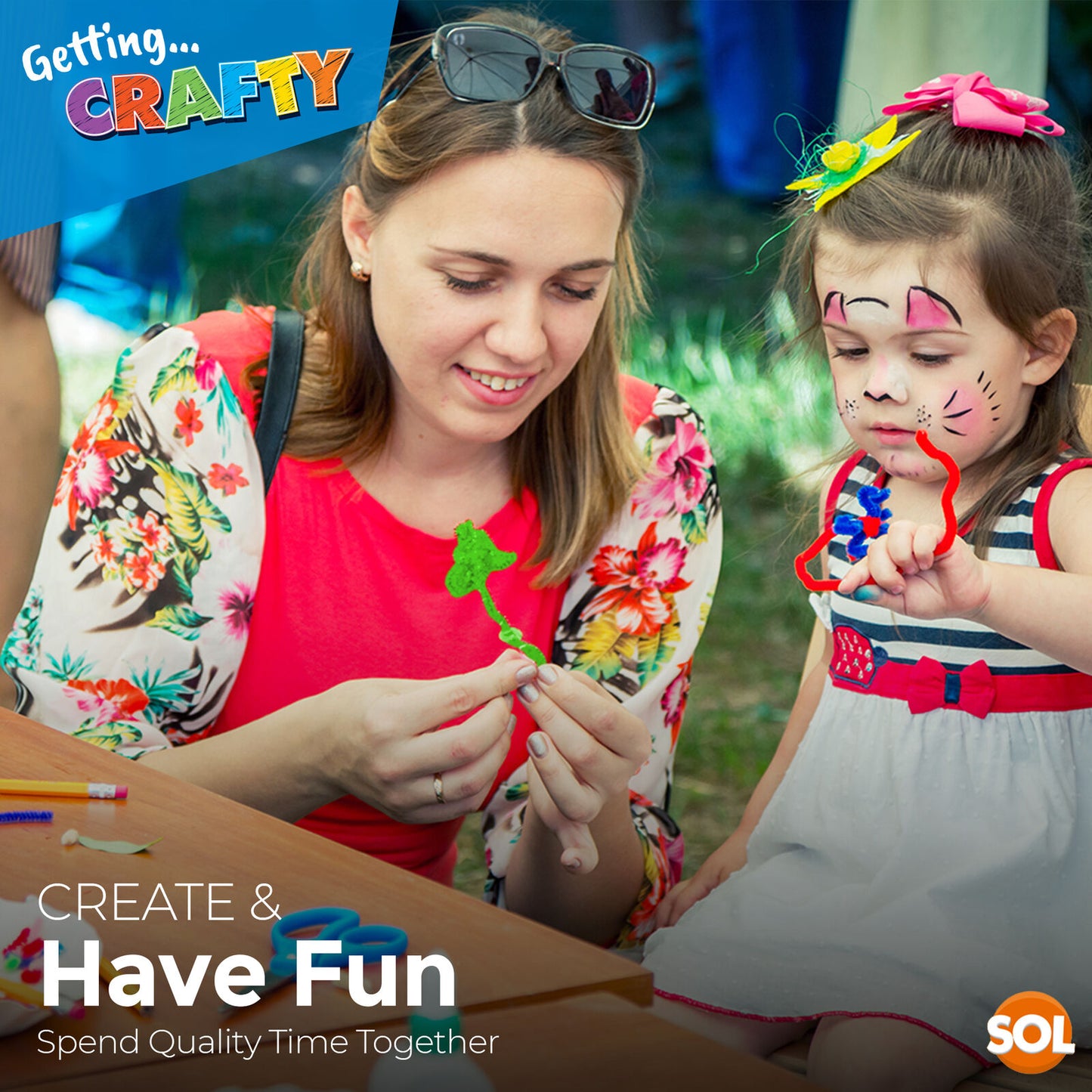 Pipe Cleaners 30cm Multicolour | Chenille Stems for Crafts | 120 pack