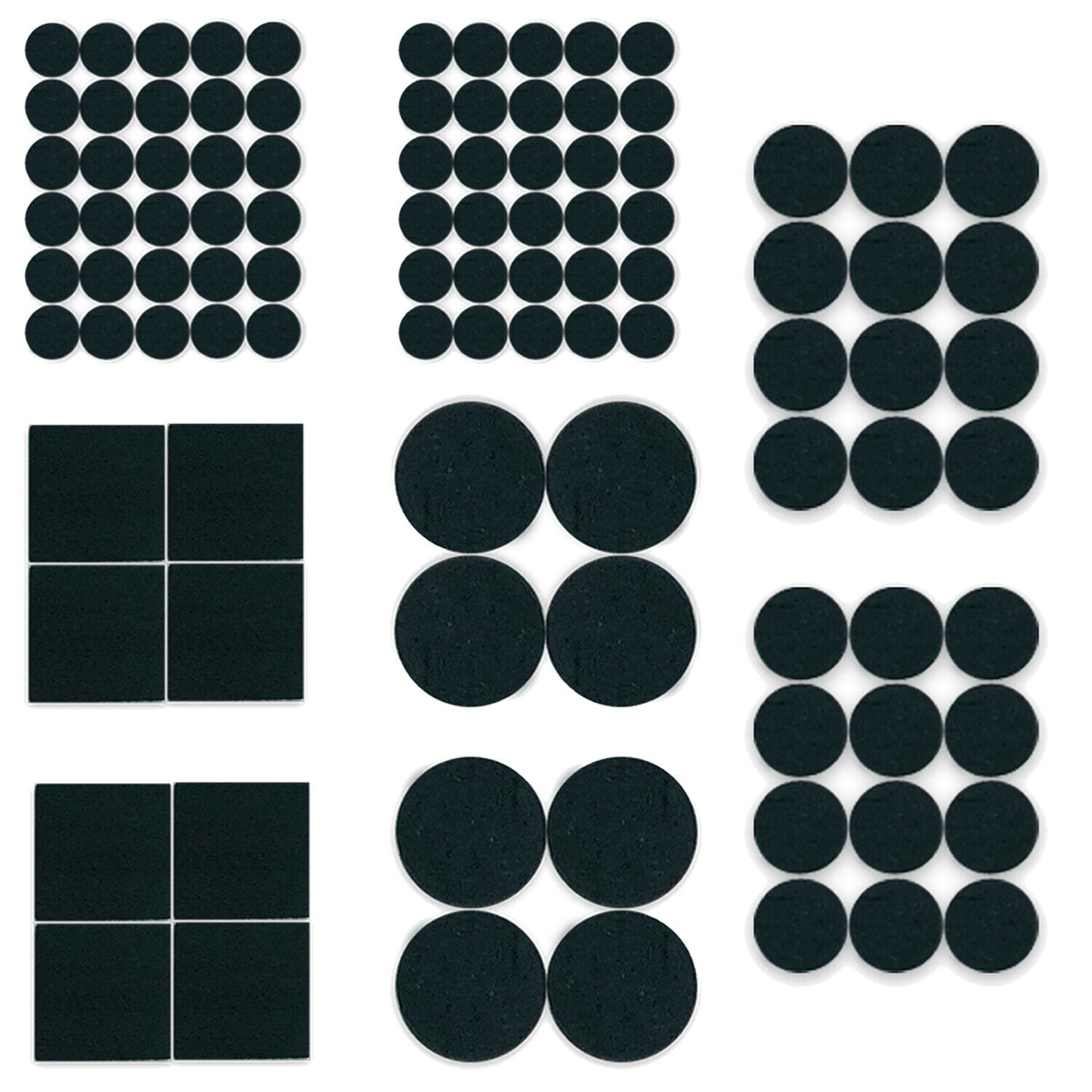 Self Adhesive Felt Pads Furniture | Chair & Table | 100 Pack