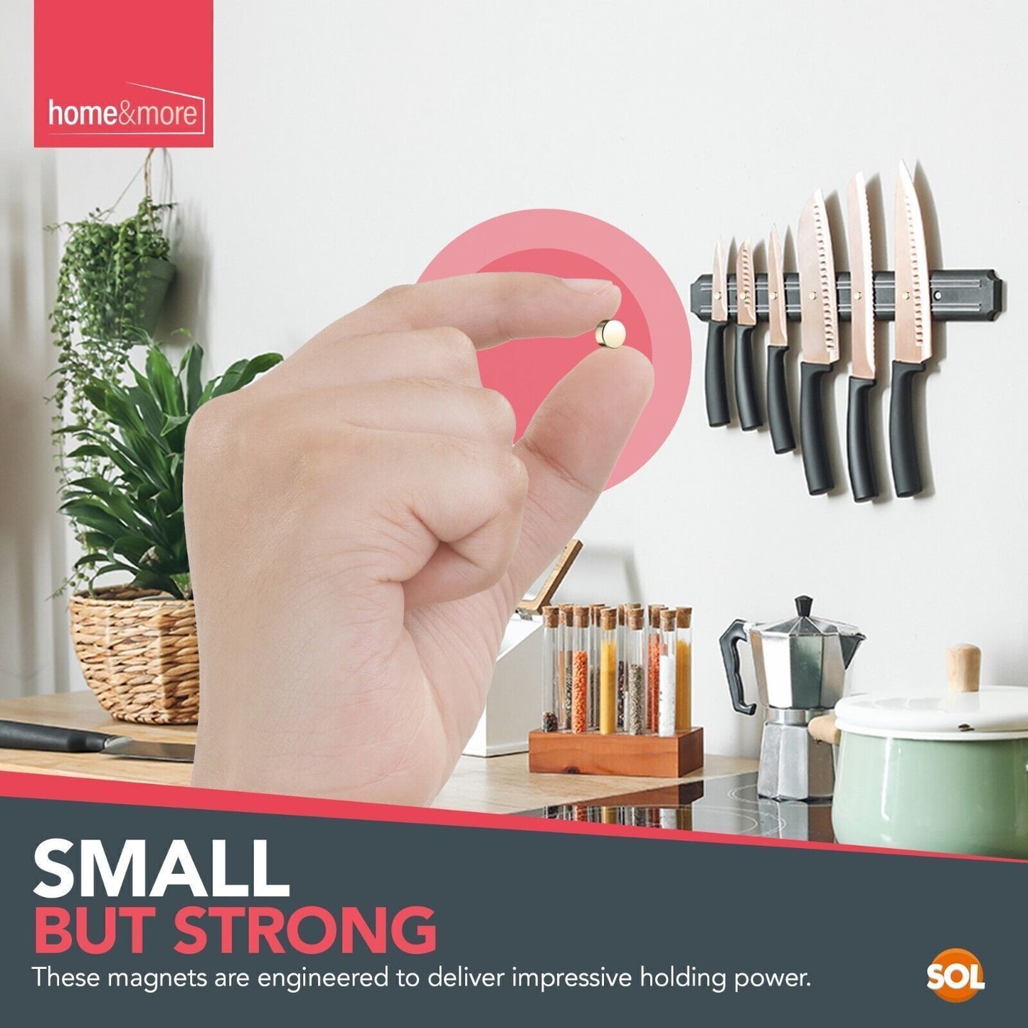 Small Strong 6mm & 3mm Magnets For Fridge & Whiteboard | Neodymium Round | 119 Pack