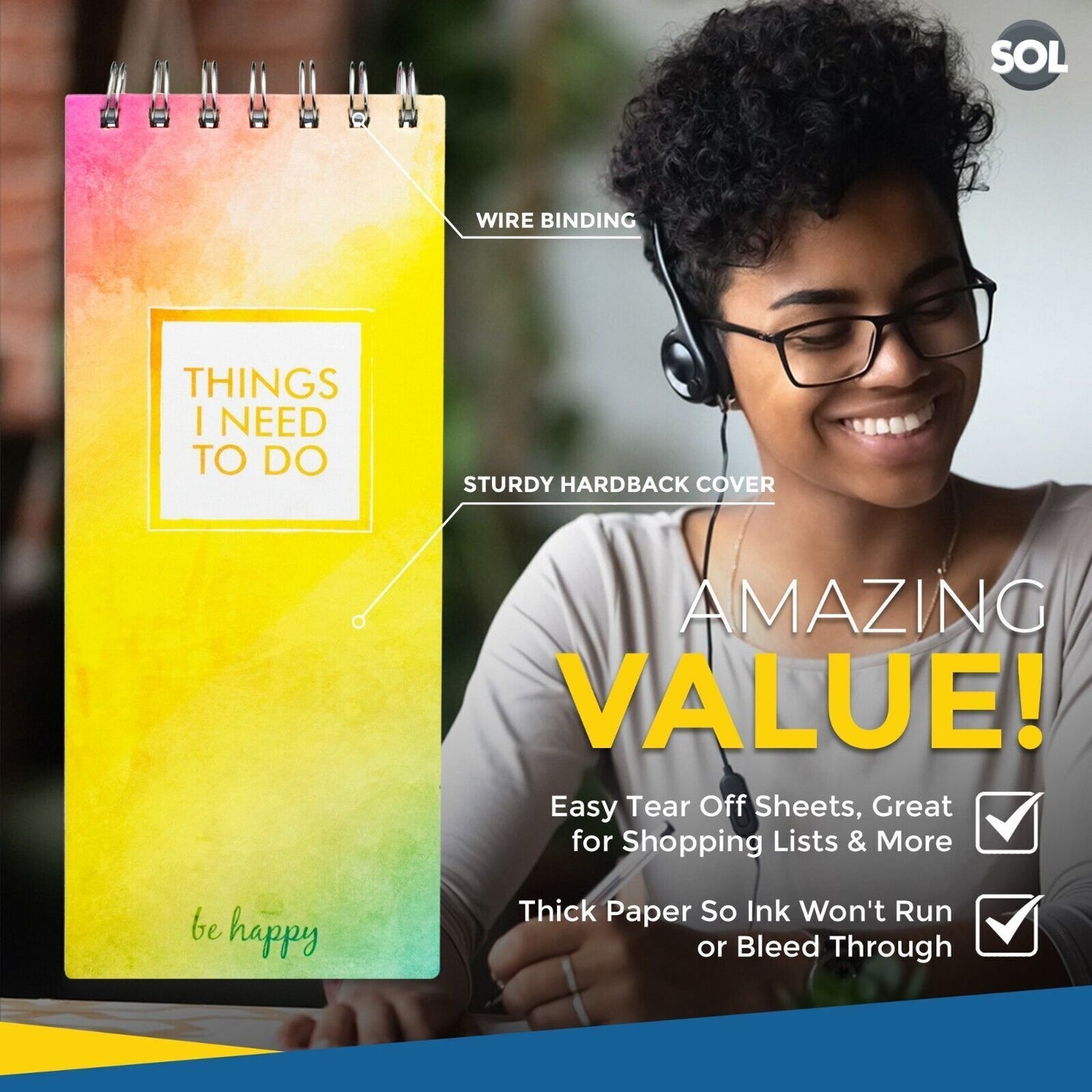 Things To Do List Notepad Weekly Planner 2 Pack