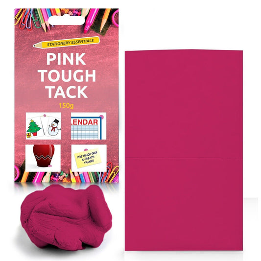 Pink Tack Tac 150g Super Tough Adhesive Putty Glue | 1-24 Pack