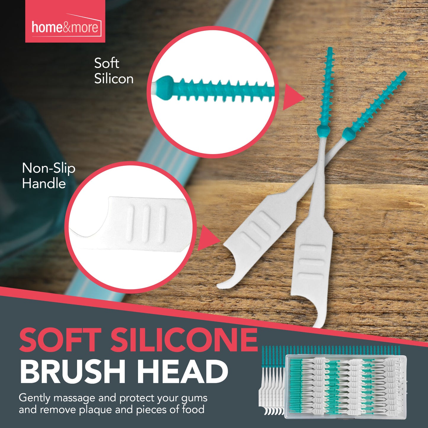 Interdental Sticks | Dental Floss Picks for Teeth Cleaning | 250 Pack