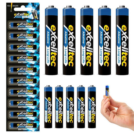 AAAA Batteries Alkaline 10 Pack 1.5V LR61 E96 MN2500