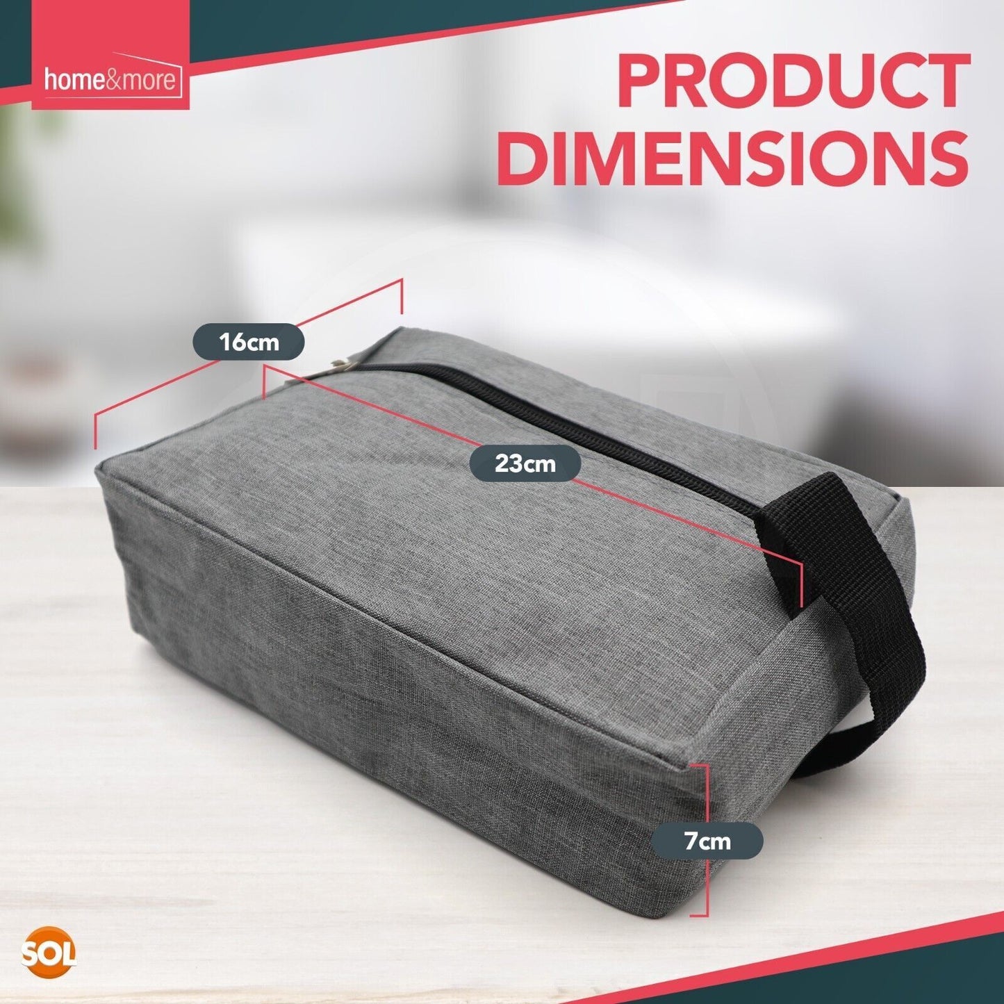 Men’s Wash Bag Toiletry Travel Shaving Grooming Organiser