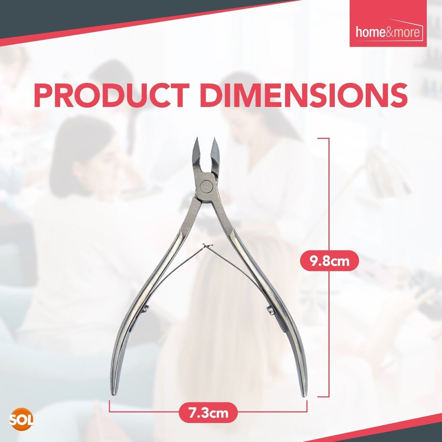 Toe Nail Clippers | Heavy Duty Podiatry Cutter