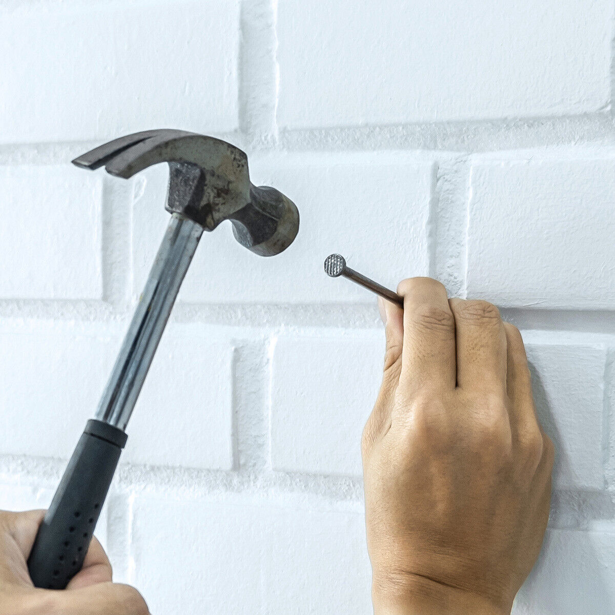 Flat Head Nails Assorted Carpentry Metal Pins | 250 Pack