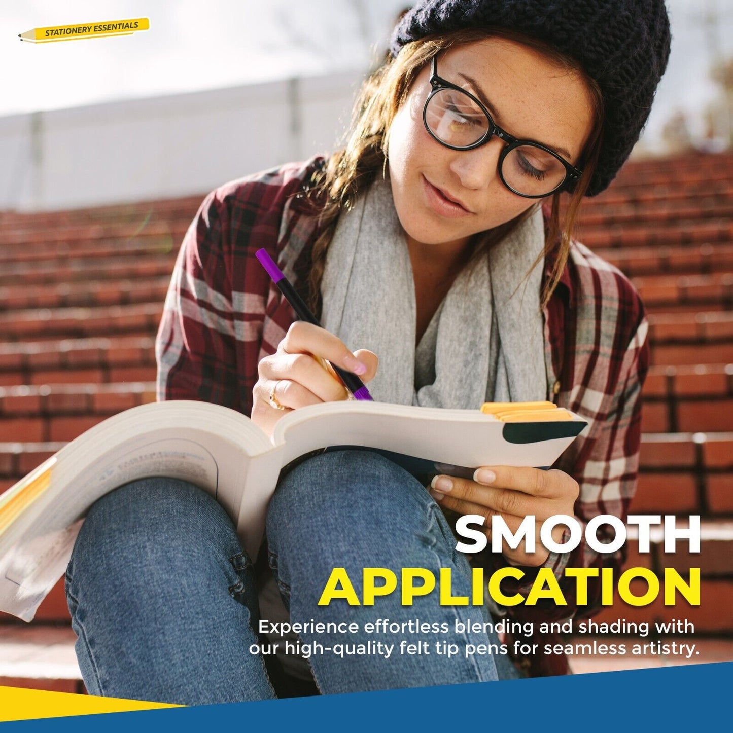 Dual Tip Brush Pens Watercolour Colouring Set | 36 Pack