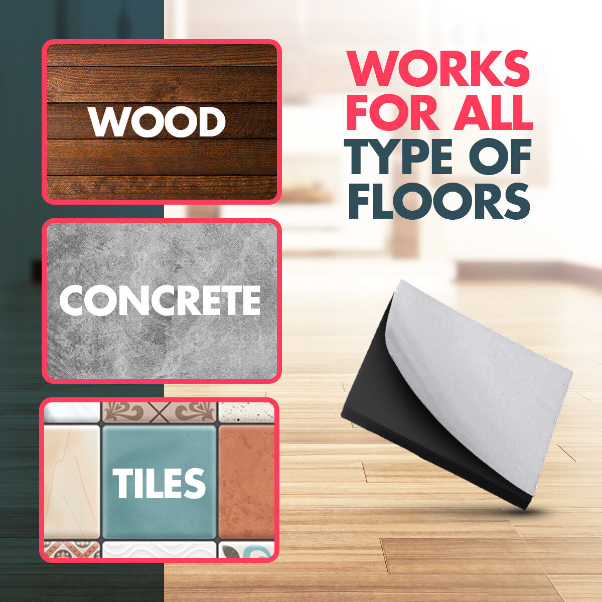 Felt Pads | Self Adhesive Black Furniture Protectors | 200 Pack