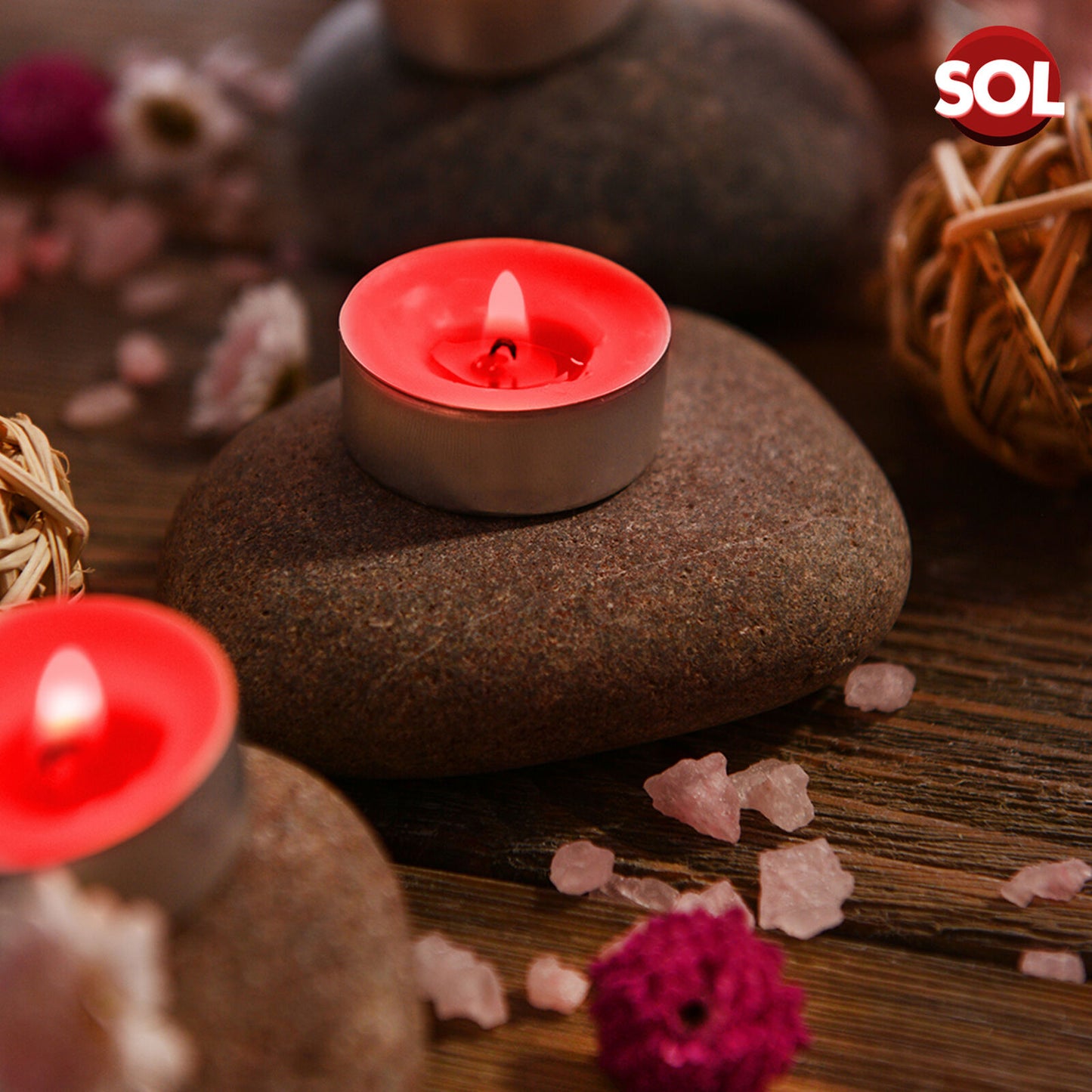 Scented Tea Light Candles | 4 Hour Burn Fragrance | 75 Pack