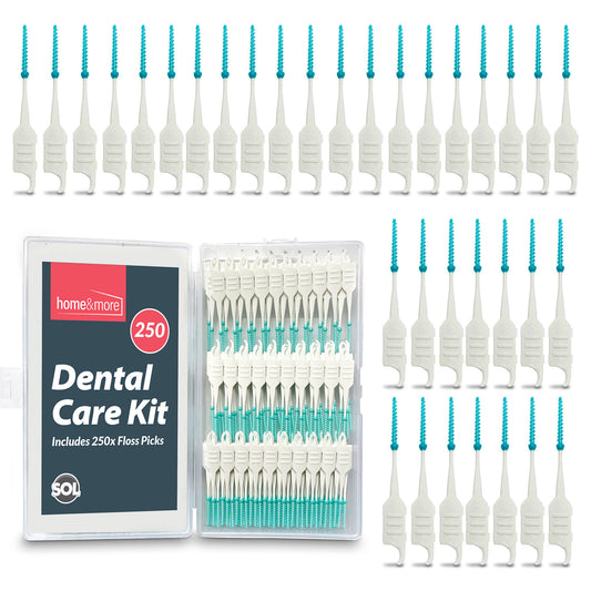 Interdental Sticks | Dental Floss Picks for Teeth Cleaning | 250 Pack