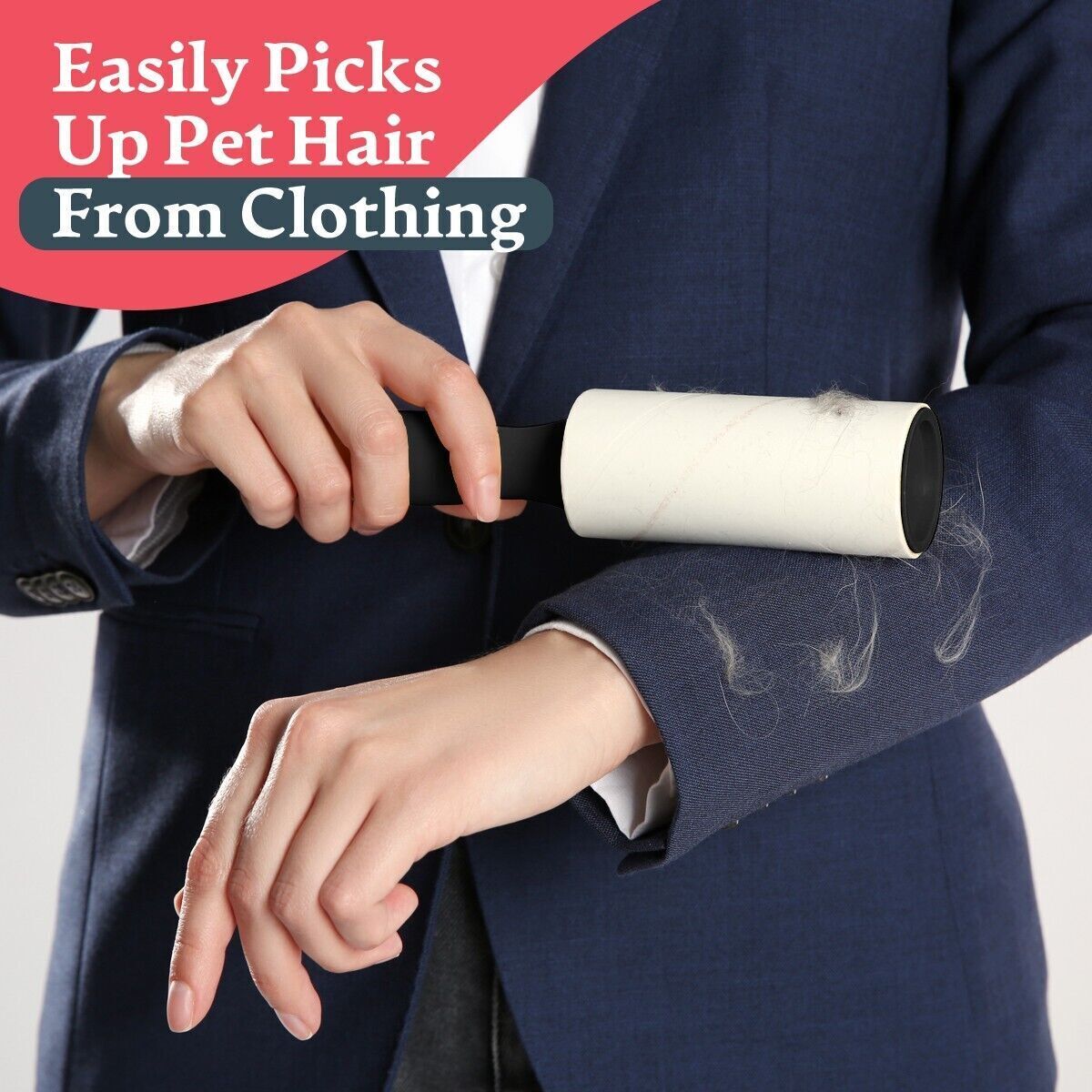 Lint Roller Refills Pet Hair Clothes Dust Remover | 6 Pack