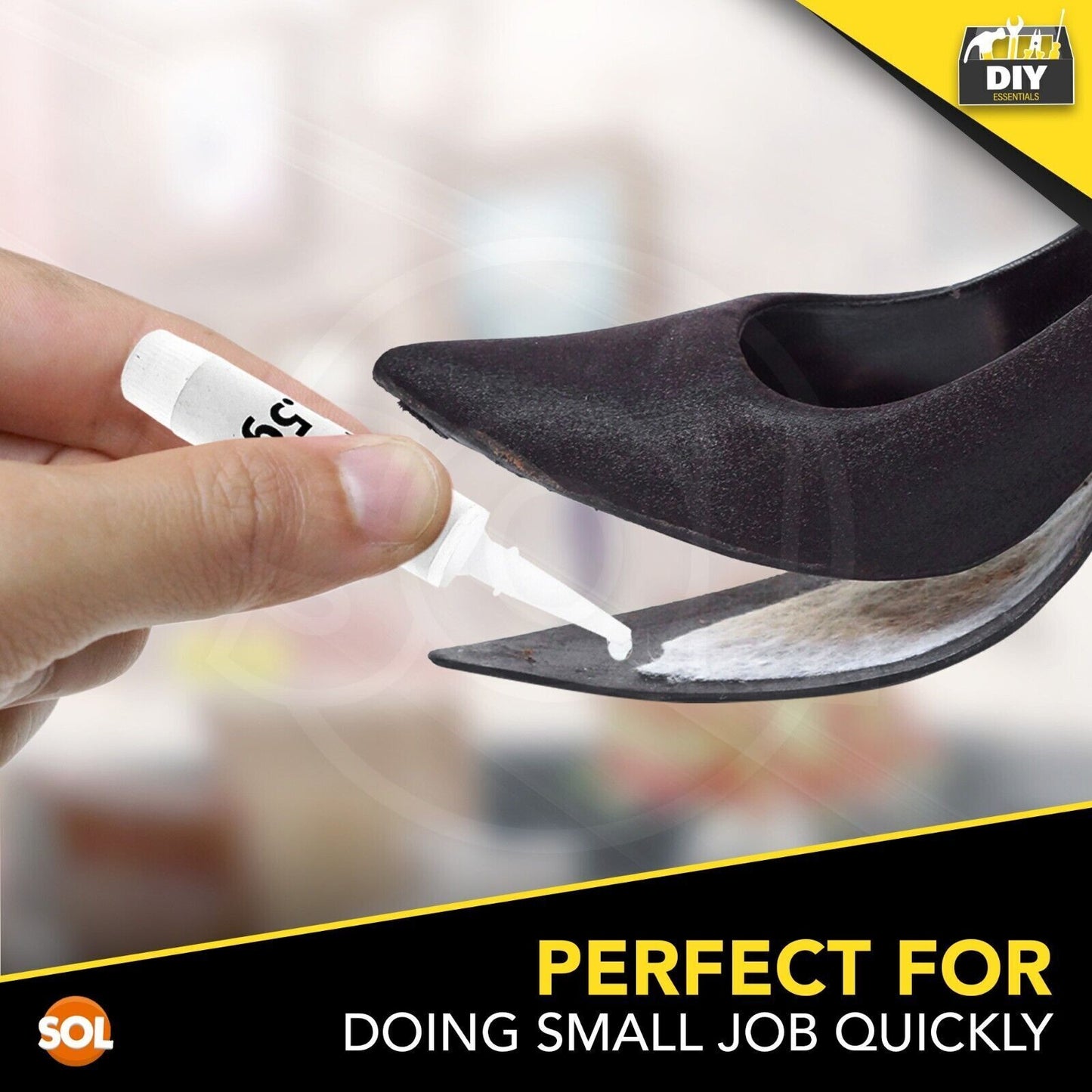 Super Glue | Extra Strong Adhesive for Plastic & Wood | 48 Pack