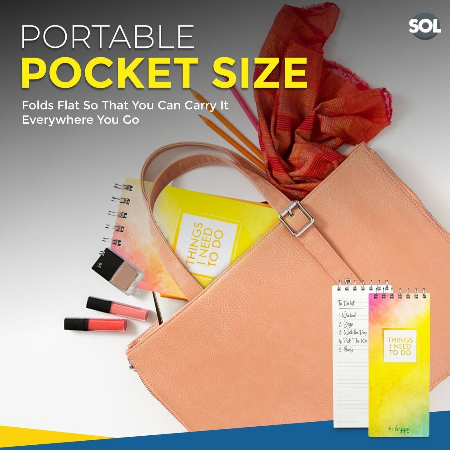 Things To Do List Notepad Weekly Planner 2 Pack