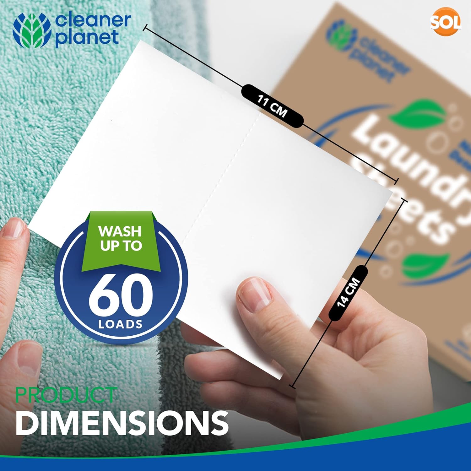 30-60 Laundry Sheets Eco Detergent Clothes Fabric Washing Machine Non Bio Travel