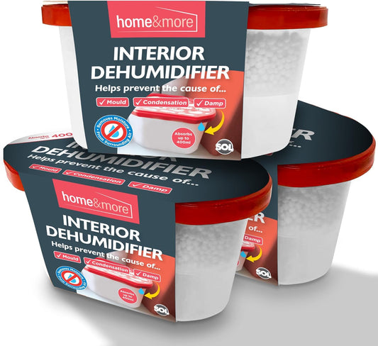 6-36 DEHUMIDIFIER Interior Damp Moisture Mould Mildew Remover Trap Home Caravan