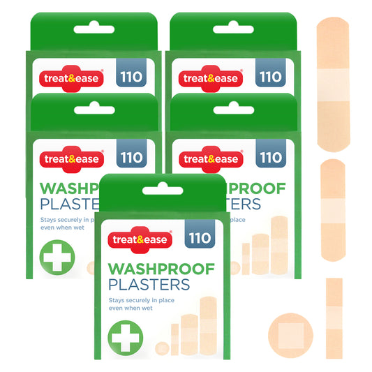 Assorted Waterproof Plasters | Childrens First Aid Kit | 550 Pack