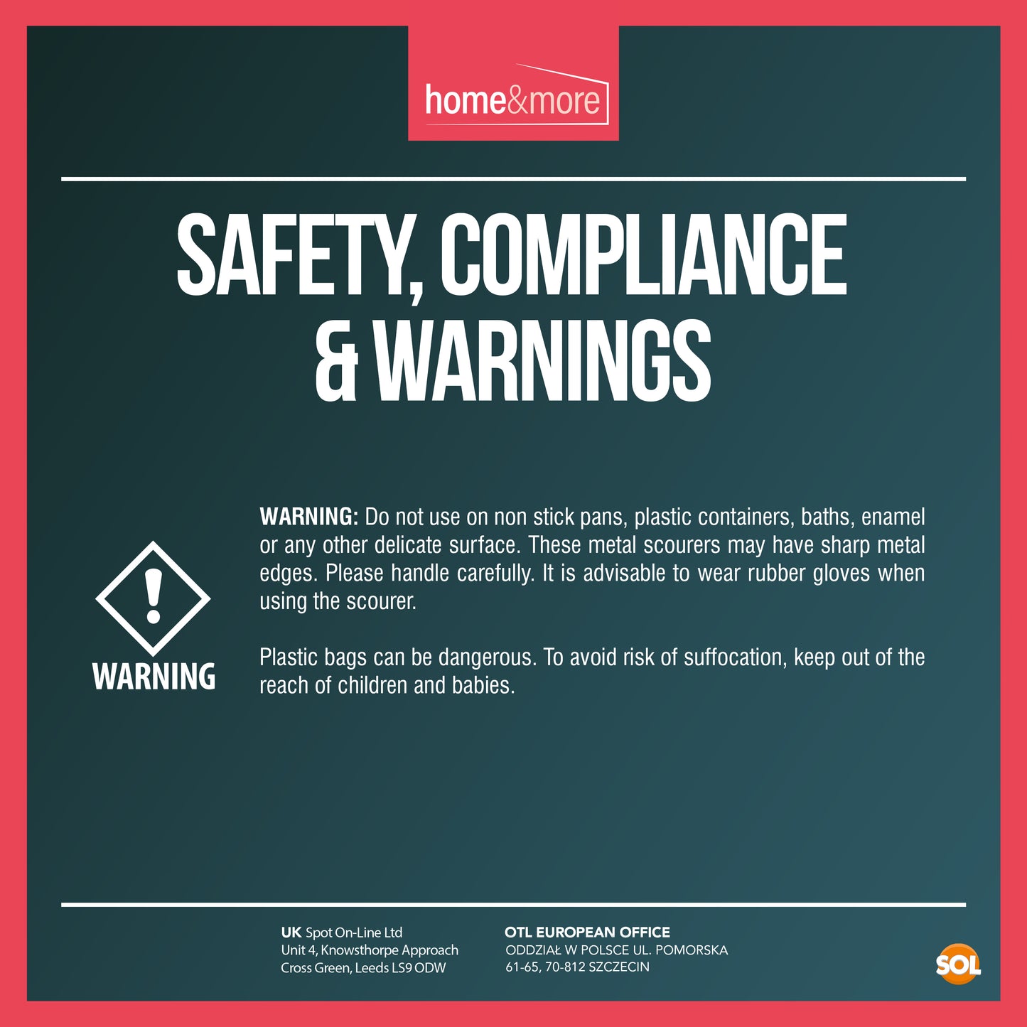 Stainless Steel Scourers Heavy Duty Pan Pads | 12 Pack