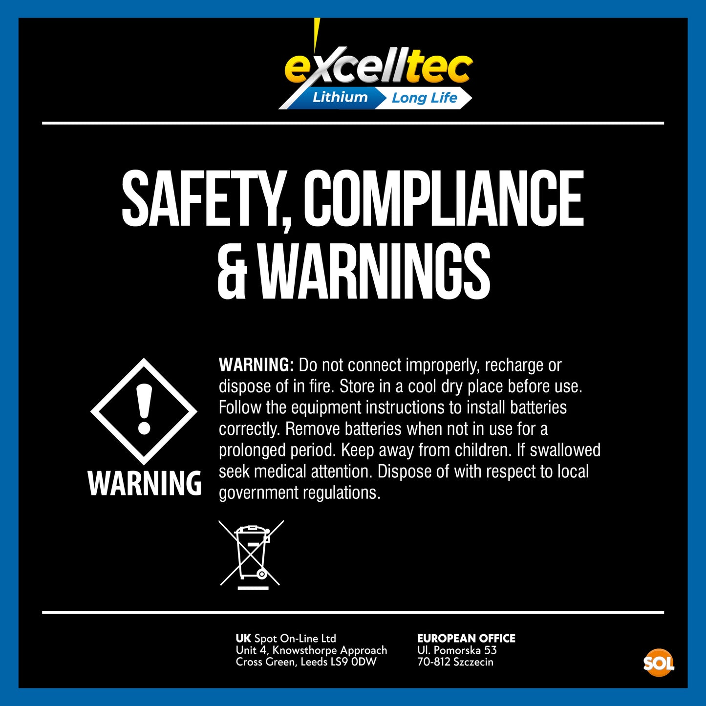 CR123A 3V Lithium Battery | High Capacity Camera Batteries | 4 Pack