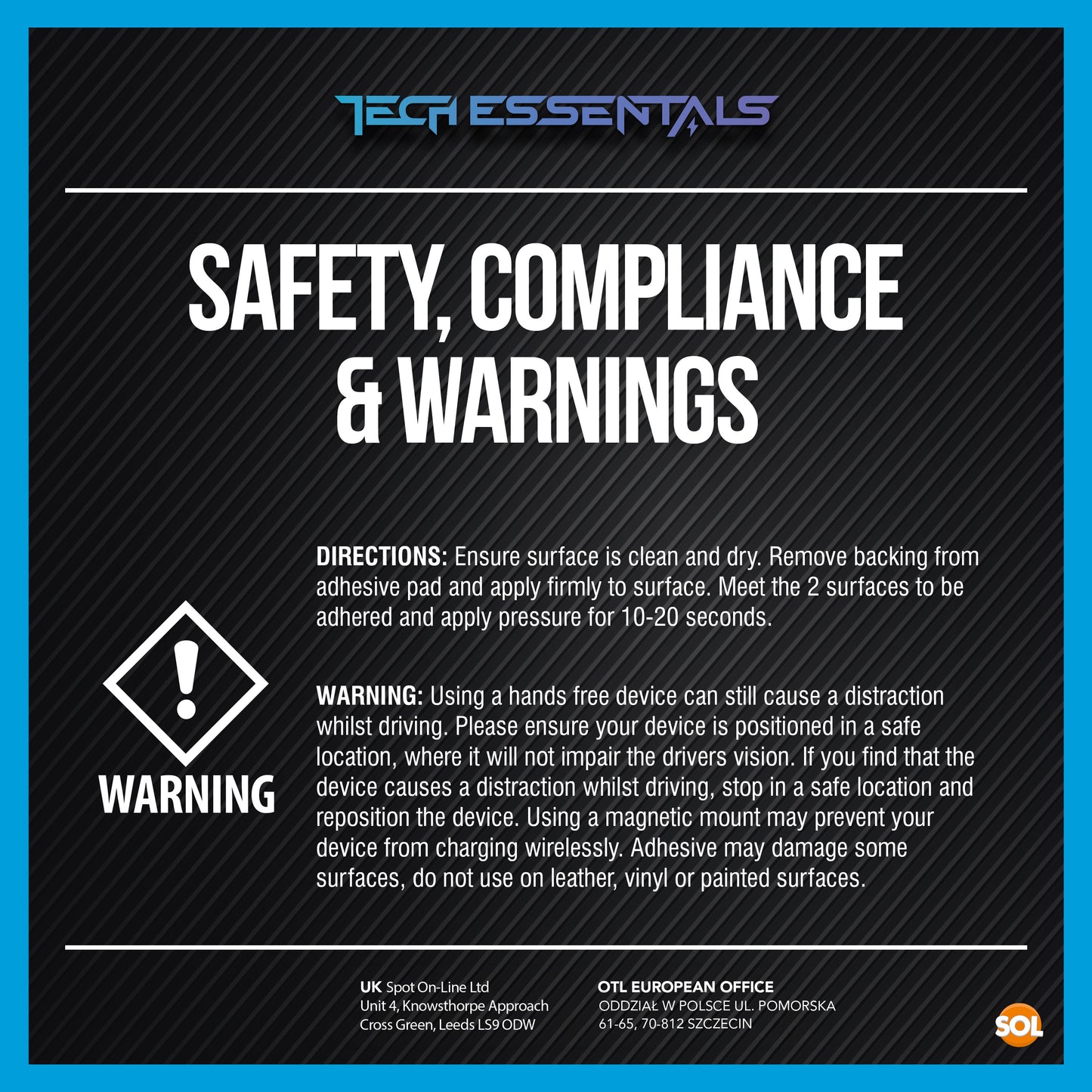 Universal Magnetic Car Phone Holder | Dashboard Mount 360° Rotating