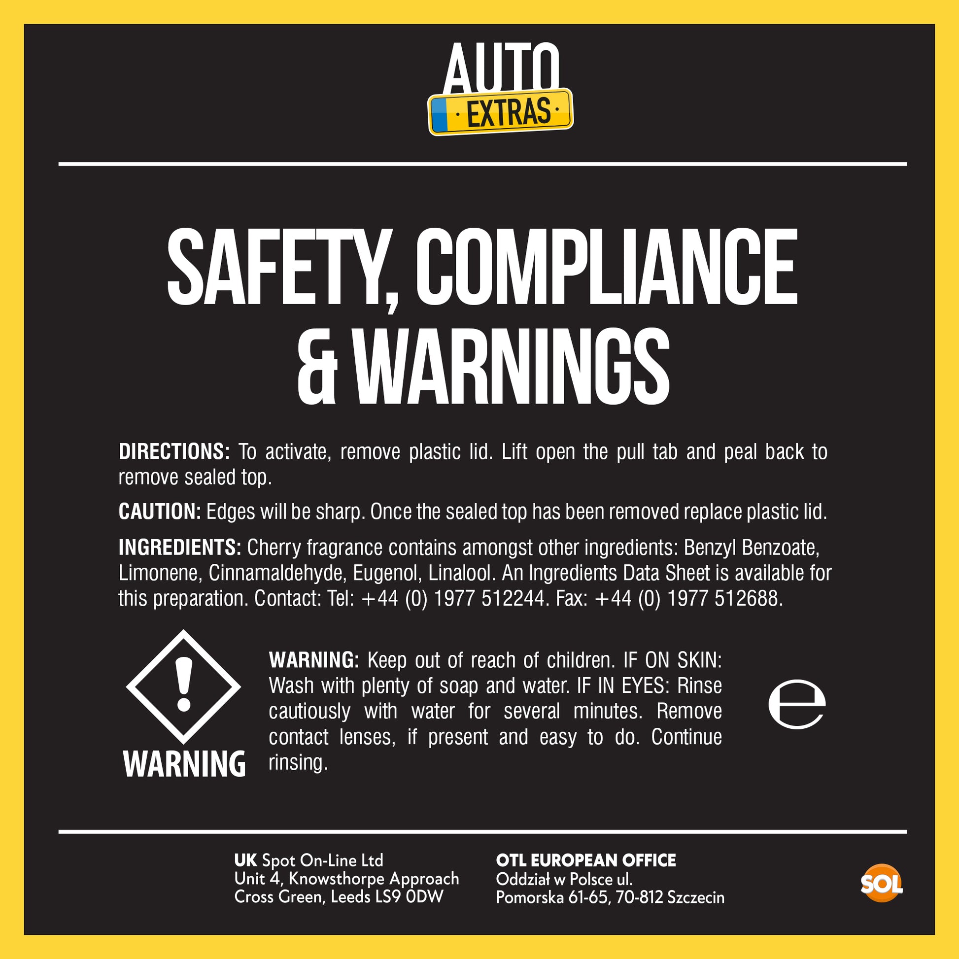 24pk Cup Holder Car Air Freshener in New Car Scent and Cherry Scent Assorted