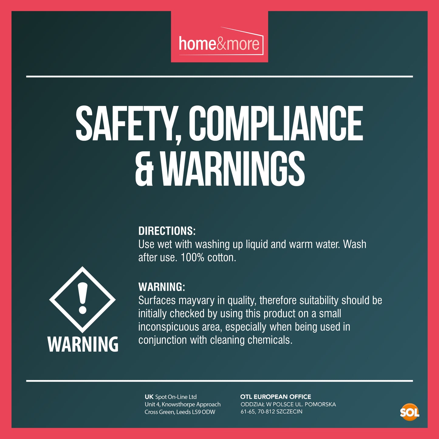 White Cotton Dish Cloths | Absorbent Cleaning Towels | 10 Pack