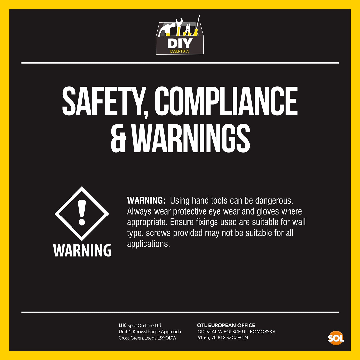 Tool Hooks & Screws Garage Garden Bike Storage | 15 Pack