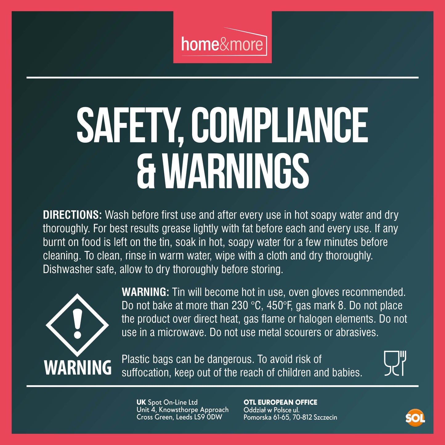 Loaf Tin Set 21x11x6.4 CM | Bread & Cake Baking Pan | 4 Pack