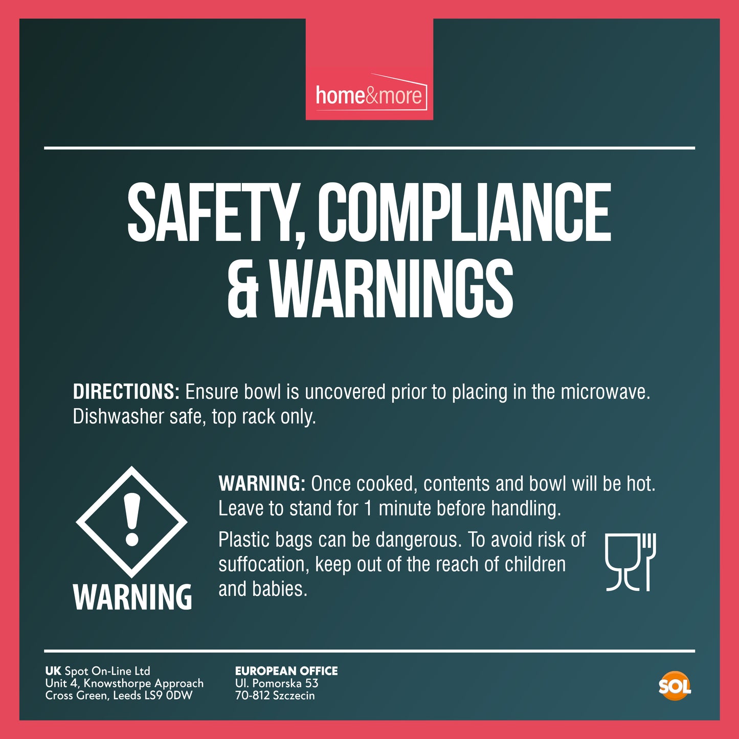 Microwavable Containers with Vented Lids 900ml | Soup Mugs | 4 Pack