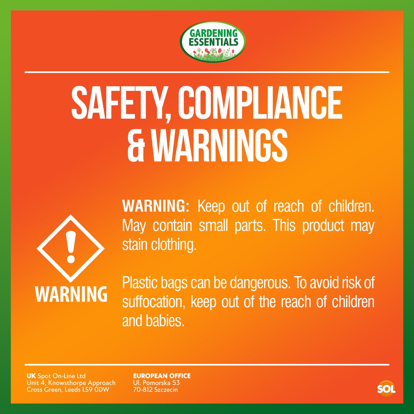 White Plastic Plant Labels Sticks | Waterproof Garden Name Tags 100 Pack