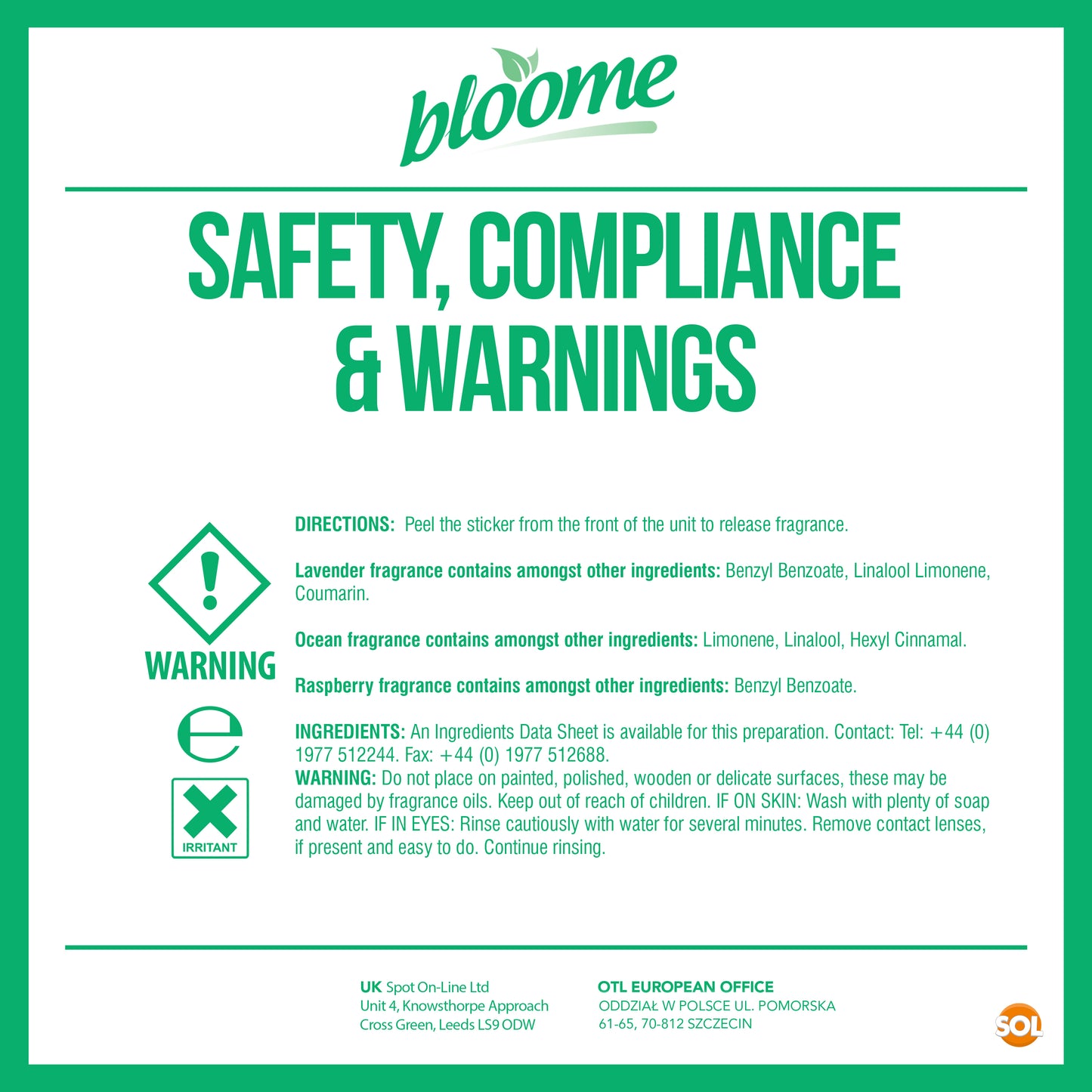 Mini Solid Gel Air Freshener 60g | Bathroom & Home Scent | 18 Pack