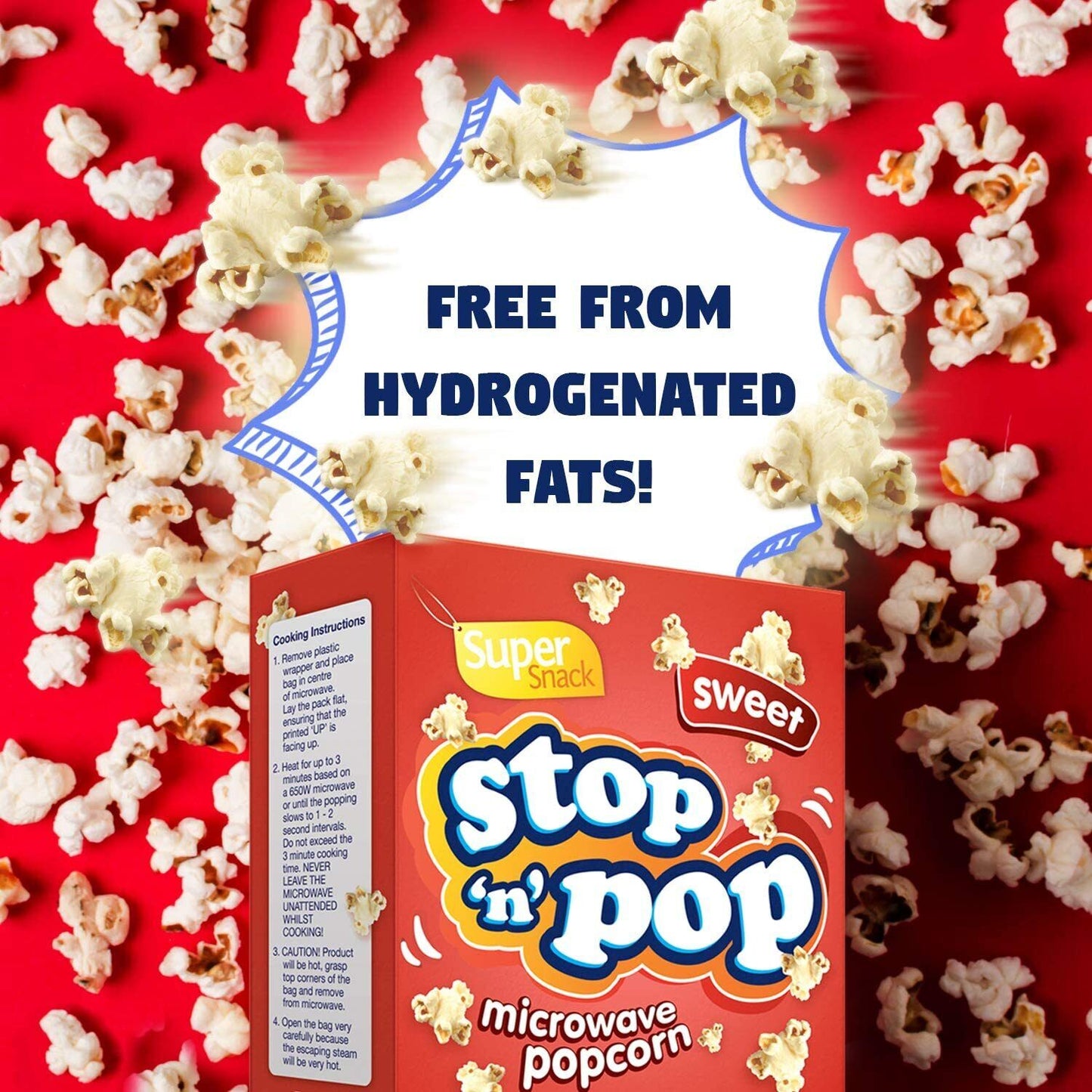 Microwave Popcorn Butter, Salted, Sweet Flavour | 15 Pack