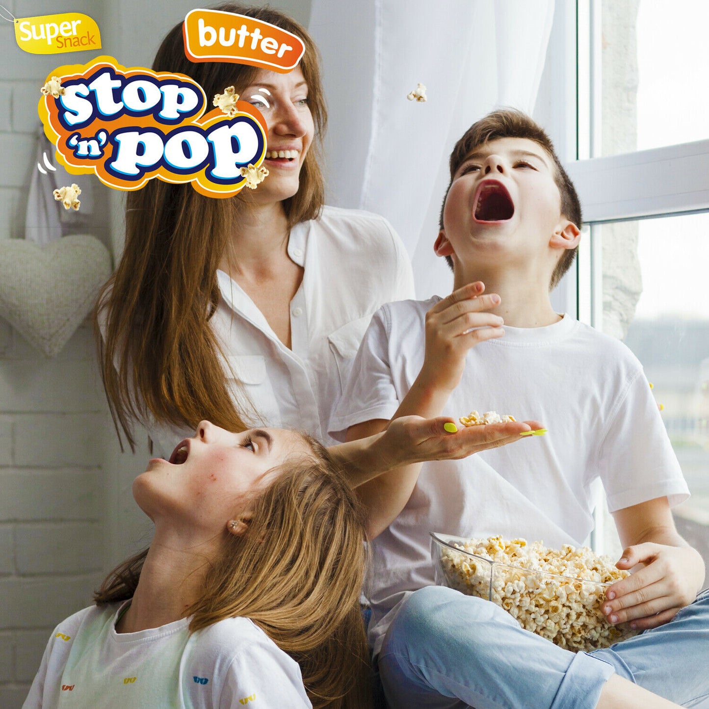 12pk x 85g Microwave Popcorn | Sweet & Butter Flavour Movie Cinema Theatre Party