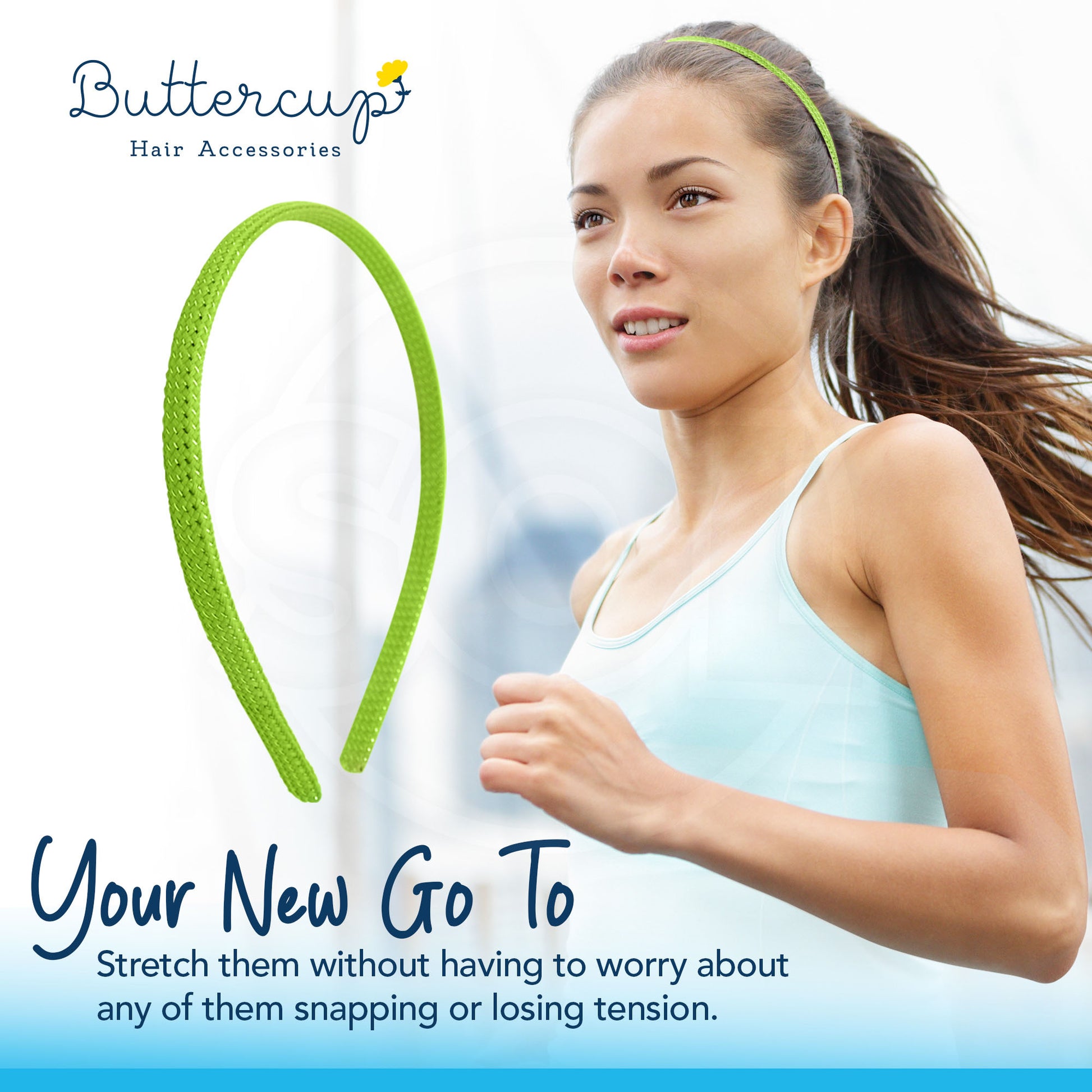 5pk - 10pk Fabric Alice Bands Durable Hair Headbands Hairband For Girls Women Ladies