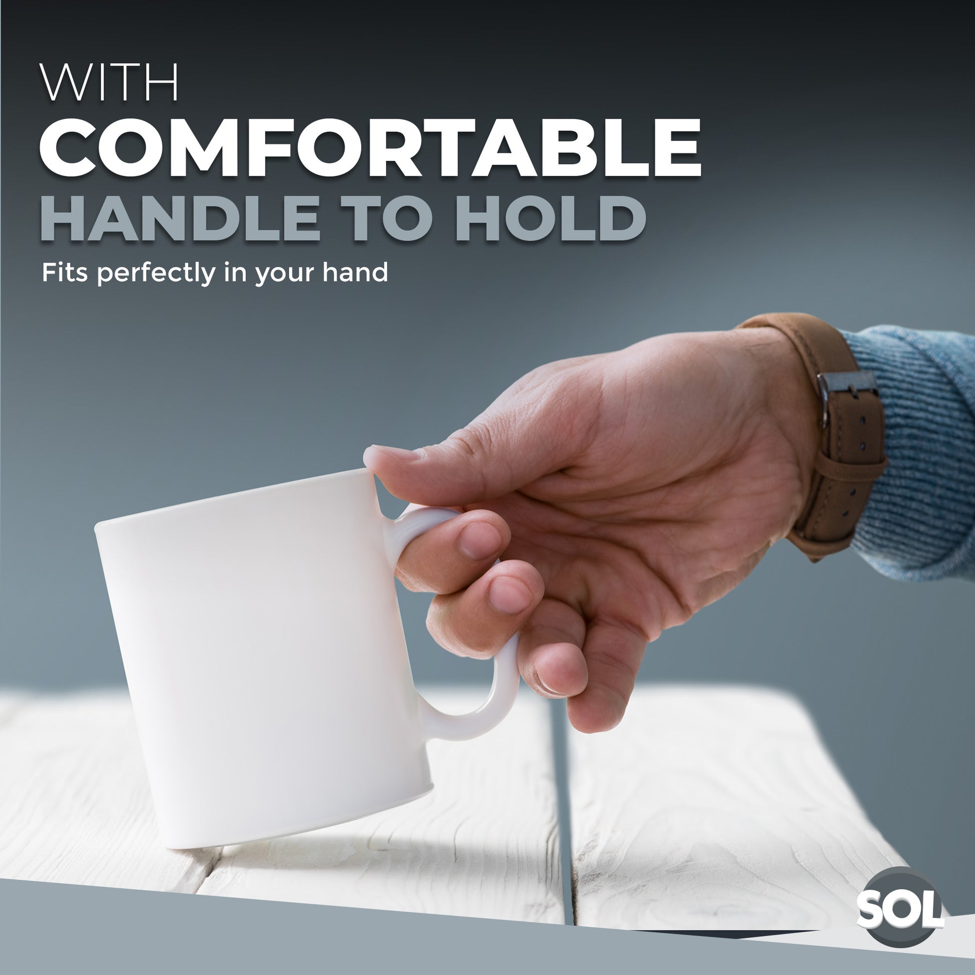 12-48pk Plain WHITE Mugs 11oz Large Coffee Tea Set of Blank Bulk Cups + Boxes