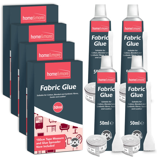 Extra Strong Fabric Glue 50ml | Washable Adhesive Repair Hemming Sewing Textile