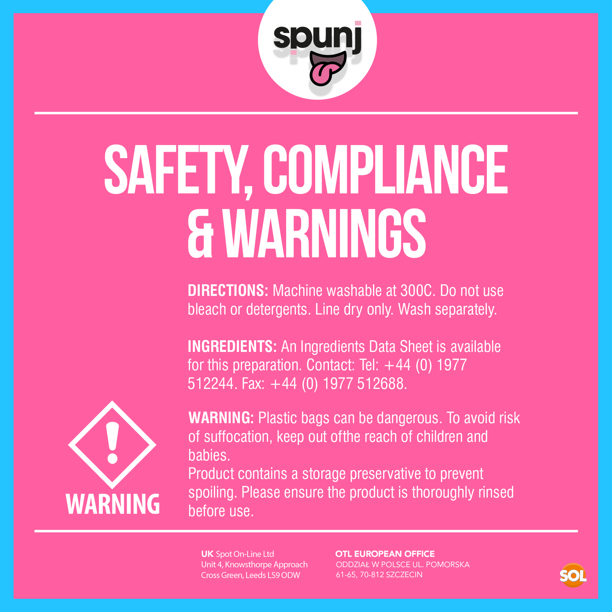 2X Spunj Cleaning Cloth Pink Sponge Huge Super Absorbent Kitchen Washing Car Pad