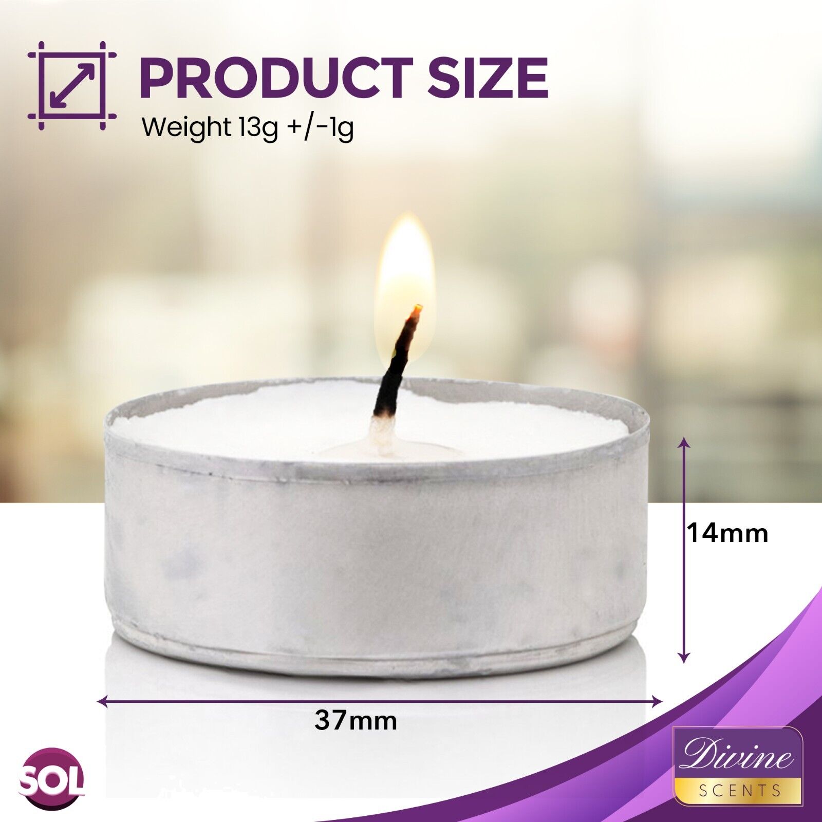 15-150pk Tea Lights White Unscented Unfragranced Candles 3.5 Hour Night T Lights