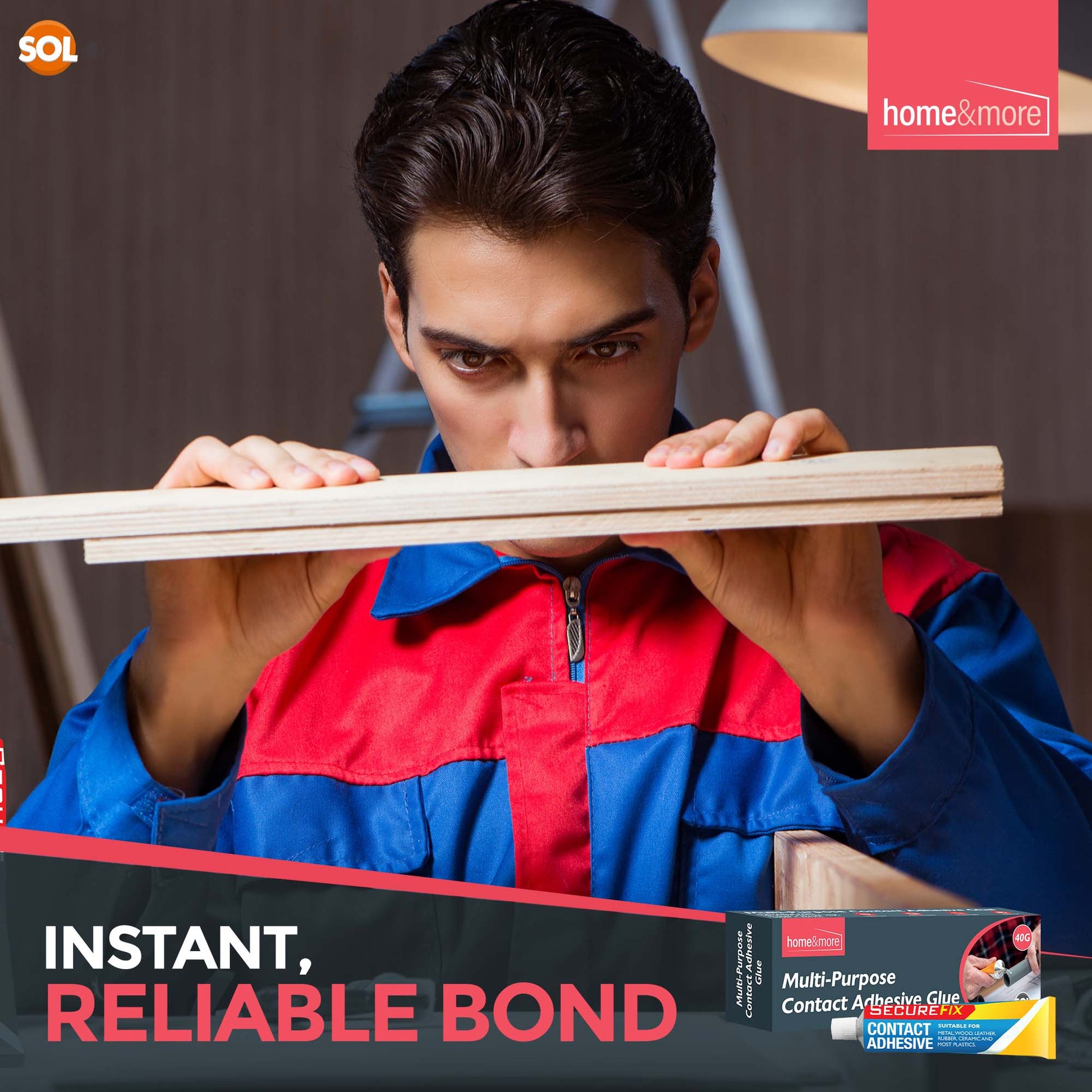 40ml Contact Adhesive Tube Glue | Multi Purpose Waterproof Shoe Leather Rubber