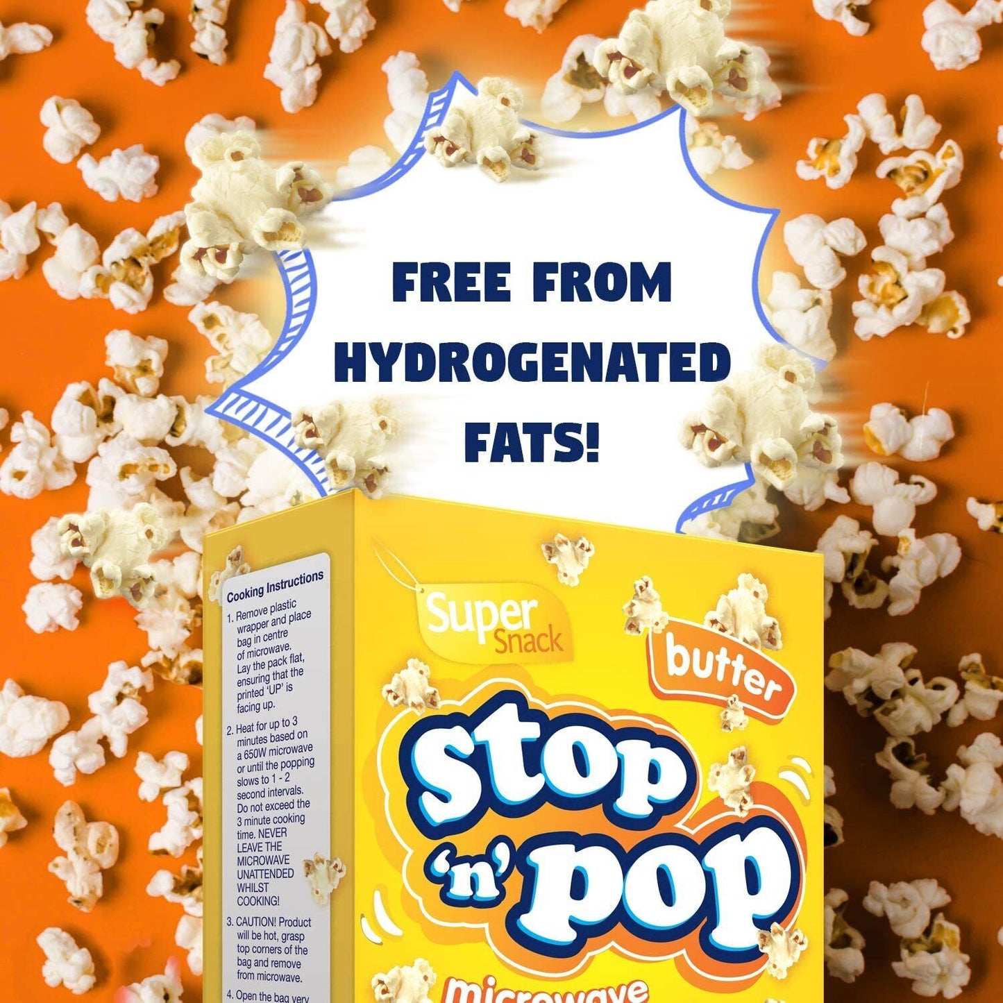 Microwave Popcorn Butter, Salted, Sweet Flavour | 15 Pack